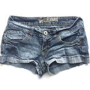 Women’s Wallflower Denim Shorts